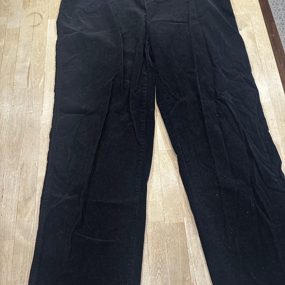 Basic Editions Black Wide Leg Pants - image 1